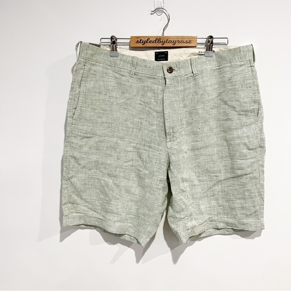 NWT J. Crew 9" linen short - Picture 4 of 8